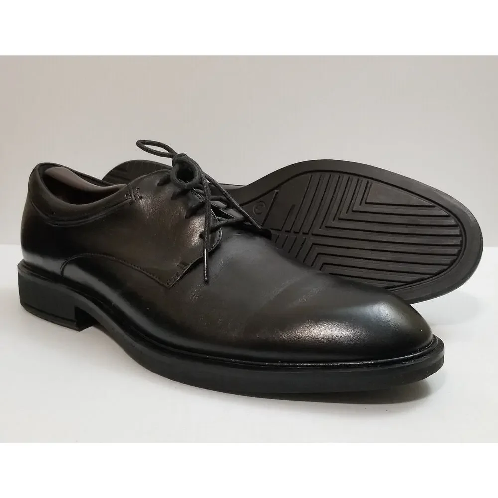 Ecco Metropole London Loafers Dress Shoes Mens Sz 13-13.5 US 47 EU Black Leather